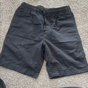 Uniqlo Men's Black Flat Front Shorts